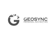 GEOSYNC personal navigation logo
